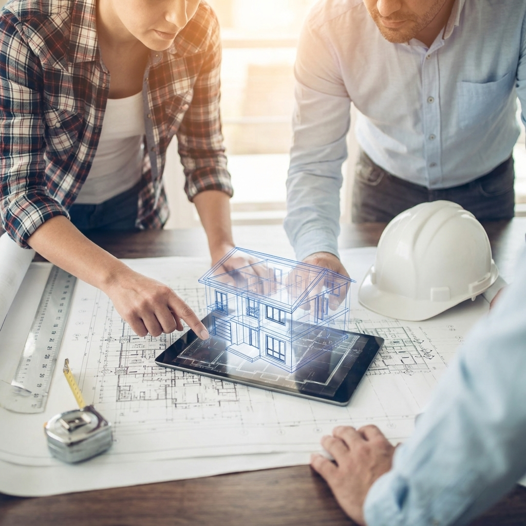 3D Renovatie Masterplan visualisatie